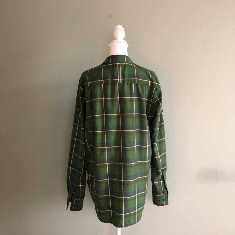 THE NORTH FACE green button down shirt men size M - Picture 6 of 6
